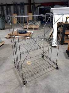 lot 640 image: Rolling Wire Cart