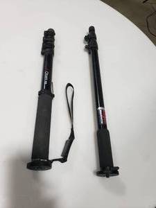 lot 703 image: Lot of 2 Aluminum Telescoping Photography Monopods