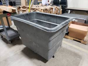 lot 710 image: Farr Rolling Trash Bin