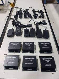 lot 732 image: Lot of Binary B-300 Series HD Matrix Switchers, Receivers & Transmitters