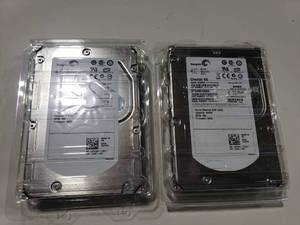 lot 737 image: Lot of 2 Seagate Cheetah 400GB Hard Drives