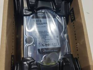 lot 738 image: Western Digital WD Caviar Black 1TB Hard Drive