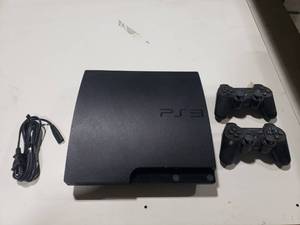 lot 743 image: Sony Playstation 3 w Power Cord & Controllers