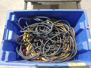 lot 780 image: Bin Full of Extension Cords