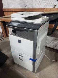 lot 783 image: Nice Sharp MX-M283N Mono Laser Multifunction Printer