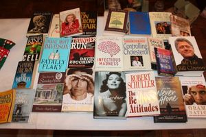 lot 47 image: Books Biographies, novels, and more