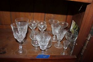 lot 61 image: Misc. glassware, see photos