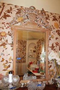 lot 71 image: Wall mirror - 23x57tall