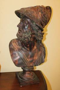 lot 10 image: Ceramic bust statue - 21 tall