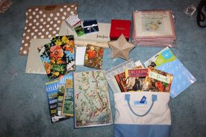 lot 426 image: Decoupage books, framed prints, gift boxes