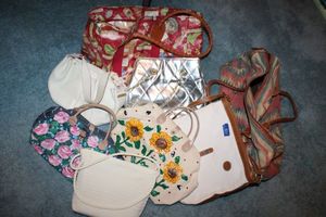 lot 437 image: Purses and large bags - includes Dooney and Bourke, Fendi, see photos