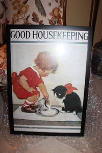 lot 318 image: Wall art framed Vintage Good Housekeeping print