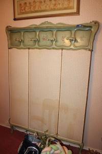 lot 328 image: French style standing wall coat hanger