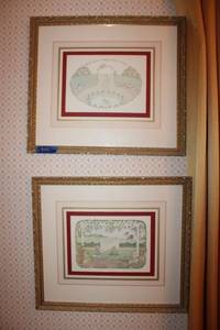 lot 346 image: Wall art - 2 framed prints