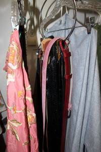 lot 469 image: Belts and shawls