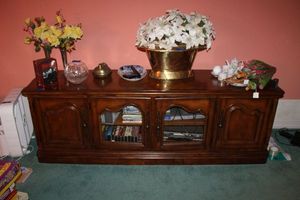 lot 234 image: Entertainment cabinet only