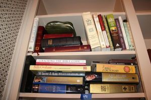 lot 491 image: Bibles and Billy Graham books
