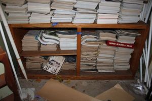 lot 543 image: Bookshelf only