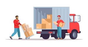 lot 666 image: Bring packing materials for fragile items, Help and equipment for heavy items