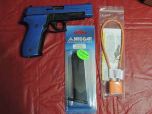 lot 19 image: Sig Sauer P226- 40 cal preowned - blue- 1 clip