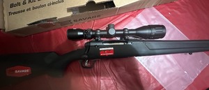 lot 134 image: SAVAGE  AXIS11 xp- 6.5 CREEDMOOR, NEW  IN BOX