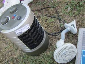 lot 145 image: clip on fan- floor register 48 floor vent , small electric heater fan