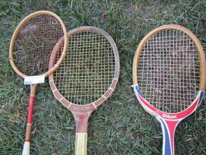 lot 157 image: 3 tennis rackets