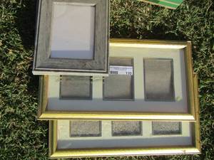 lot 120 image: qty 3 photo frames