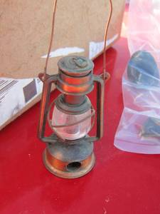 lot 113 image: metal lantern pencil sharpener