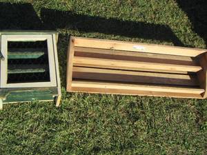 lot 85 image: 2 wooden wall racks