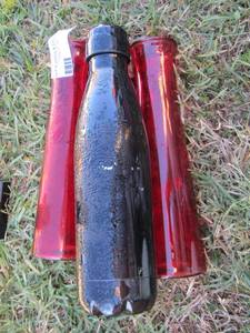 lot 48 image: red vases