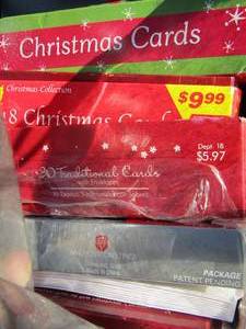 lot 186 image: Christmas cards new and used
