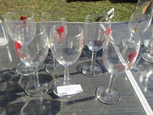 lot 192 image: wine glasses