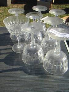 lot 193 image: wine glasses