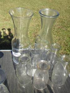 lot 196 image: various size juice and milk containers