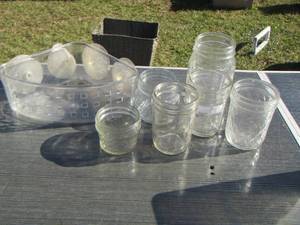 lot 203 image: mason jars