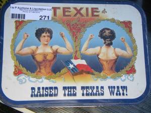 lot 271 image: texie lunch box vintage