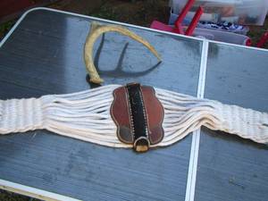 lot 273 image: horse bridal one deer antler