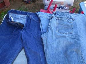 lot 277 image: mens wrangler jeans used - 3036-- 3136 qty 4 pair
