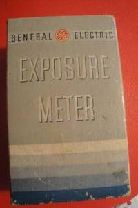 lot 11 image: Vintage General Electric Exposure Meter, Type DW-58