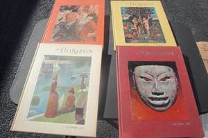 lot 104 image: Set of 4 1971 American Heritage A Magazine of the Arts Hardback Books, Vol. 1-4, Winter, Spring, Summer Autumn. 4 Times Money