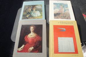 lot 108 image: Set of 4 1973 American Heritage A Magazine of the Arts Hardback Books, Vol. 1-4, Winter, Spring, Summer Autumn. 4 Times Money