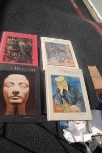 lot 110 image: Set Set of 4 1974 American Heritage A Magazine of the Arts Hardback Books, Vol. 1-4, Winter, Spring, Summer Autumn. 4 Times Money