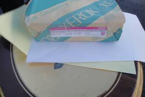 lot 101 image: 6 Reams of 8 12x14 Xerox Carbonless Bond Paper, 2 Part Reverse