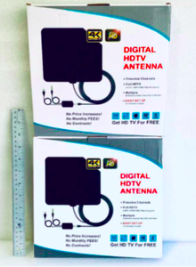lot 14 image: Lot of 2 - New Digital HDTV Antenna 4K Ultra HD Full HD - As Shown