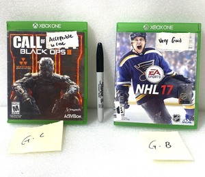 lot 19 image: Lot Of 2 - Microsoft Xbox One Games - In Condition As Shown - (READ)