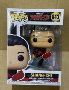 lot 54 image: Funko POP Marvel Studios Shang Chi and The Legend of The Ten Rings #843 Bobble - In Condition As Shown