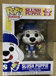 lot 57 image: Funko POP Ad Icons Slush Puppie #106 Vinyl Figure In Original Package - In Condition As Shown
