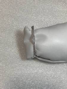 lot 72 image: New Other - 925 Diamond Hoop Earrings - In Condition As Shown - READ