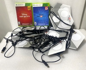 lot 77 image: Lot Of 15 - Microsoft Xbox 360 Disney Infinity Portals, Disney Infinity 2.0 & 3.0 - In Condition As Shown